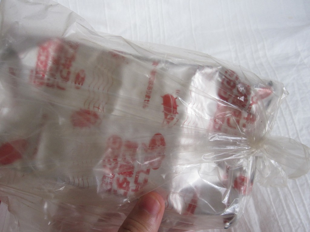 二重の袋で密夫したホウ酸ダンゴ